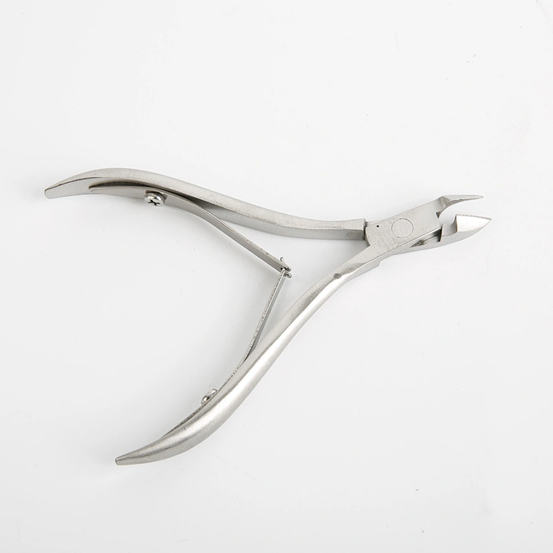 Wholesale professional Nail cared Cuticle Pusher Pliers Stainless Steel Dead Skin Remover tool Scissor