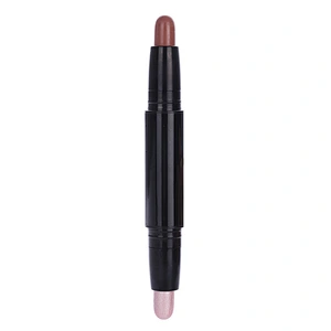 Manufacturer Easy Convenient Contour Stick With Bronzer And Highlighter Two Head 3D Face Shading Cosmetics Makeup