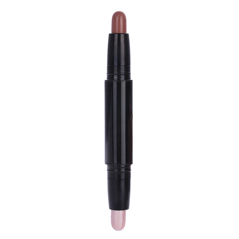 Manufacturer Easy Convenient Contour Stick With Bronzer And Highlighter Two Head 3D Face Shading Cosmetics Makeup