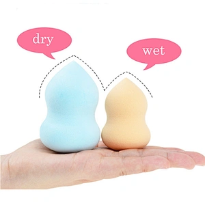 Popular 4PCS/Box Egg Box Beauty Facial Makeup Sponge Easy For Travel Multi-colored Powder Puff Beauty Foundation Blending Sponge