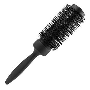 Blowout Round Hair Brush with Boar Bristles for Blow DryingStraightening Styling Shoulder Length Hair Wavy or Loose Curls