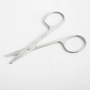 2021 hotselling private label eyelash tools in stock eyelash scissors small make up sharp eyebrow scissors