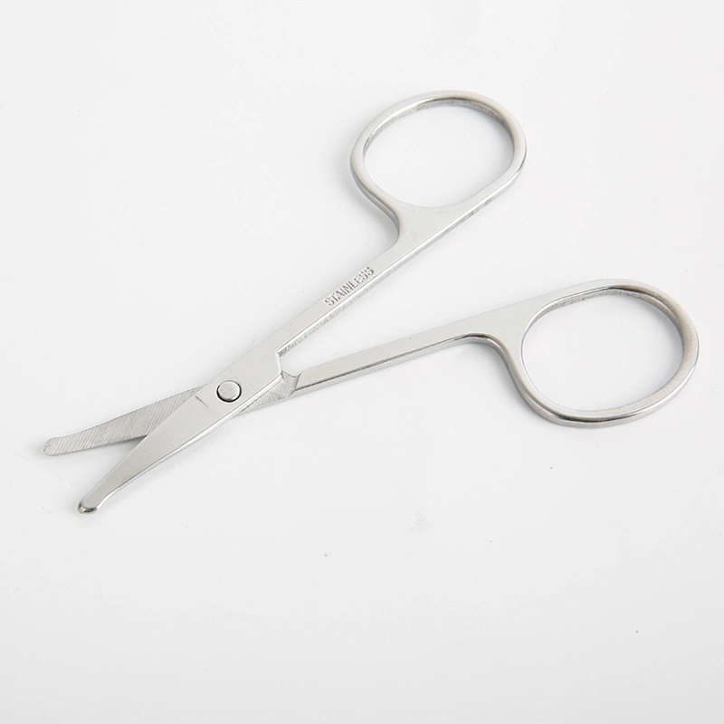 2021 hotselling private label eyelash tools in stock eyelash scissors small make up sharp eyebrow scissors