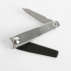 Wholesale High quality stainless steel spring mini titanium custom nail clipper