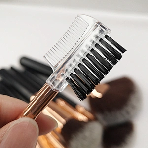 Black Makeup Brush Soft Synthetic Hair Brush Wholesale Makeup Brush Kits