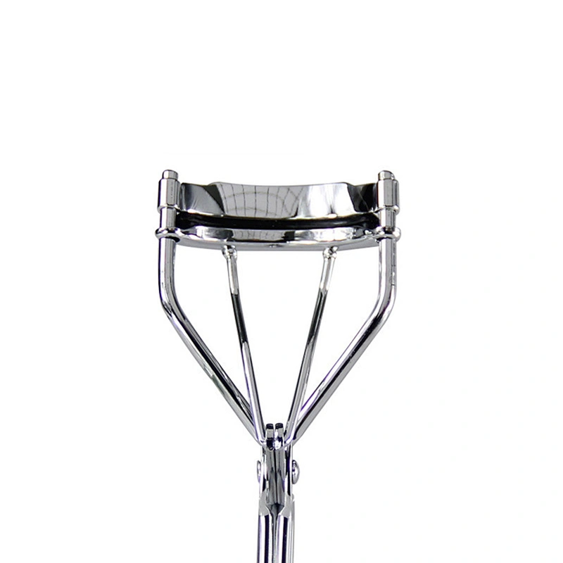 Wholesale custom mini private label stainless steel silicone pad tweezers eyelash curler