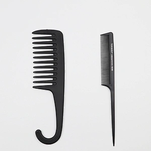 Wide Tooth Comb Shower Detangler Shower Comb with Hook Hair Wide Tooth Dry Wet Comb set