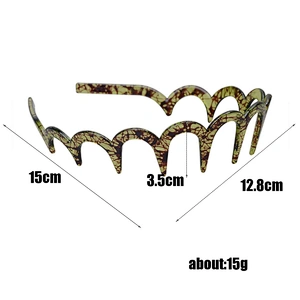 Zig Zag Tooth Hair Comb Headband