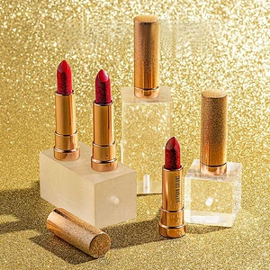 ODM change color moisturizer organic lipstick with private label glitter lipstick