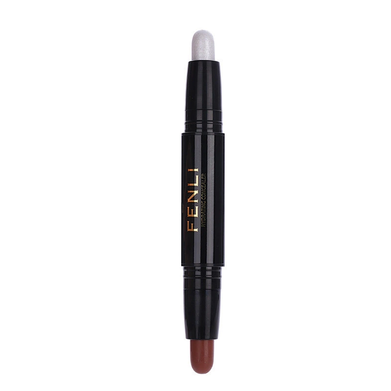 Manufacturer Easy Convenient Contour Stick With Bronzer And Highlighter Two Head 3D Face Shading Cosmetics Makeup