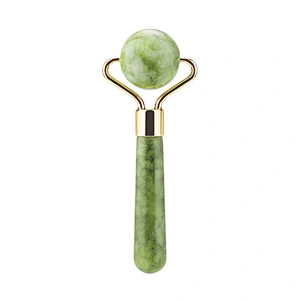 RoselynBoutique Jade Roller for Face and Gua Sha Set - Beauty Cosmetic Facial Skin Roller Massager Tool