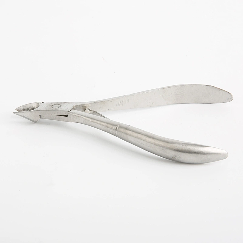 Stainless Steel Set Polish Pusher False Nails Tips Clipper Cutter Dead Skin Remover Nail Art Scissors