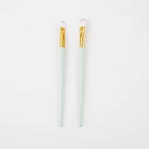 Eye Shadow Makeup Brushes, Blending for Powder and Cream Eye Shadows, Set of 2