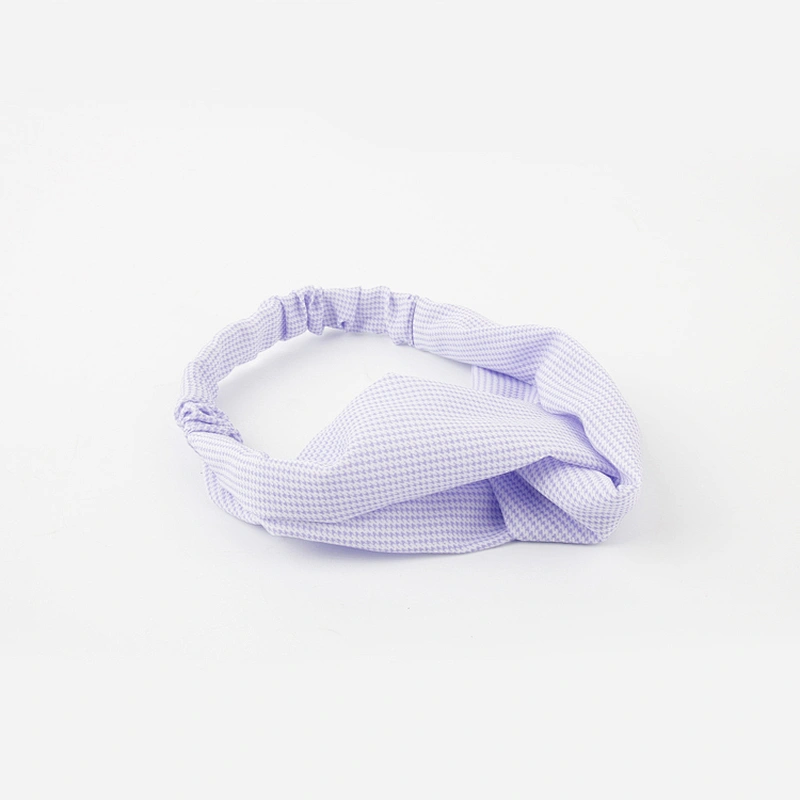 2021 Hot fashion elastic hair bands hot selling colorful Knotted Headbands for Women Girls