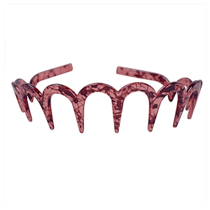 Zig Zag Tooth Hair Comb Headband