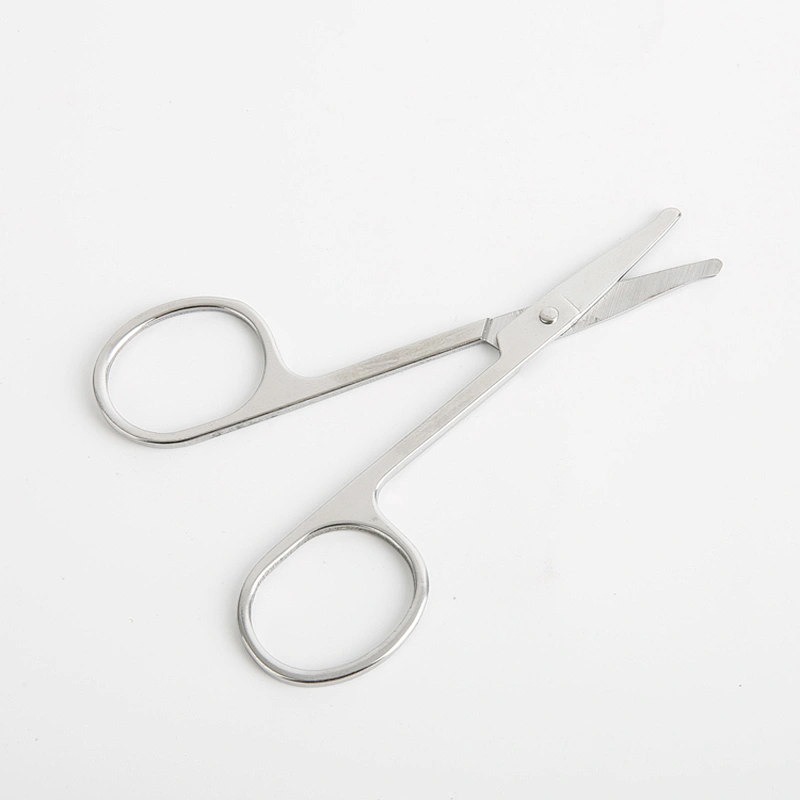 2021 hotselling private label eyelash tools in stock eyelash scissors small make up sharp eyebrow scissors