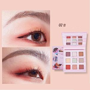 Custom 9 Color Matte and shimmer Eyeshadow Makeup Palette Long Lasting Nude Eye Shadow