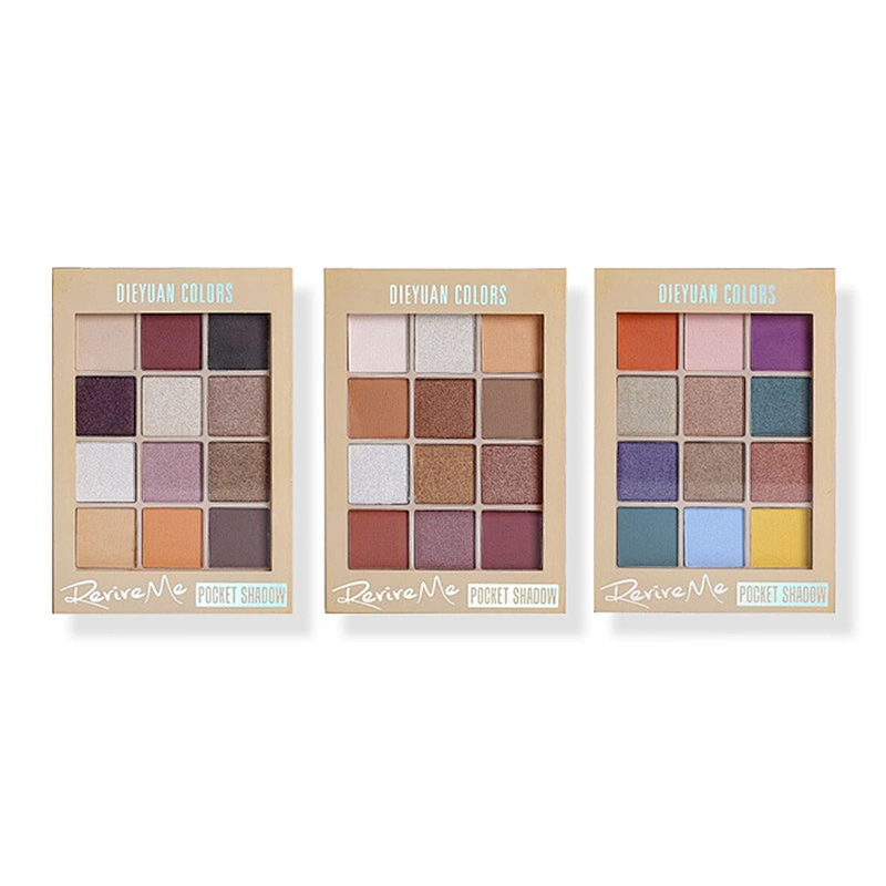 High Quality Private Label 12 Color Custom Eyeshadow Palette Eye Shadow Makeup
