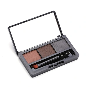 Three Color Wholesale Long-Lasting Brow Powder for Eye Makeup Private Label Waterproof Single Eyebrow