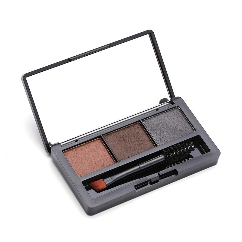 Three Color Wholesale Long-Lasting Brow Powder for Eye Makeup Private Label Waterproof Single Eyebrow