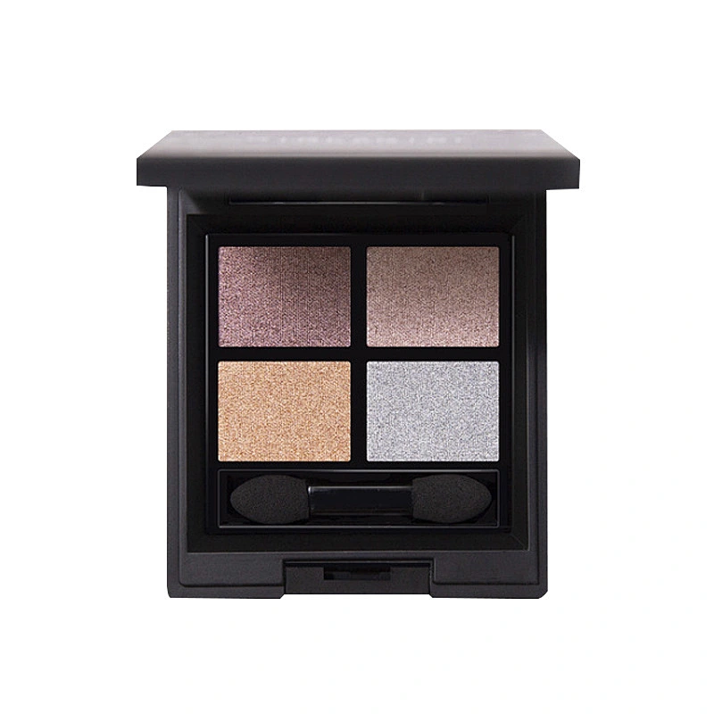 Colorful cosmetics private label matte shimmer glitter makeup cosmetic eye shadow 4 color eye shadow palette makeup