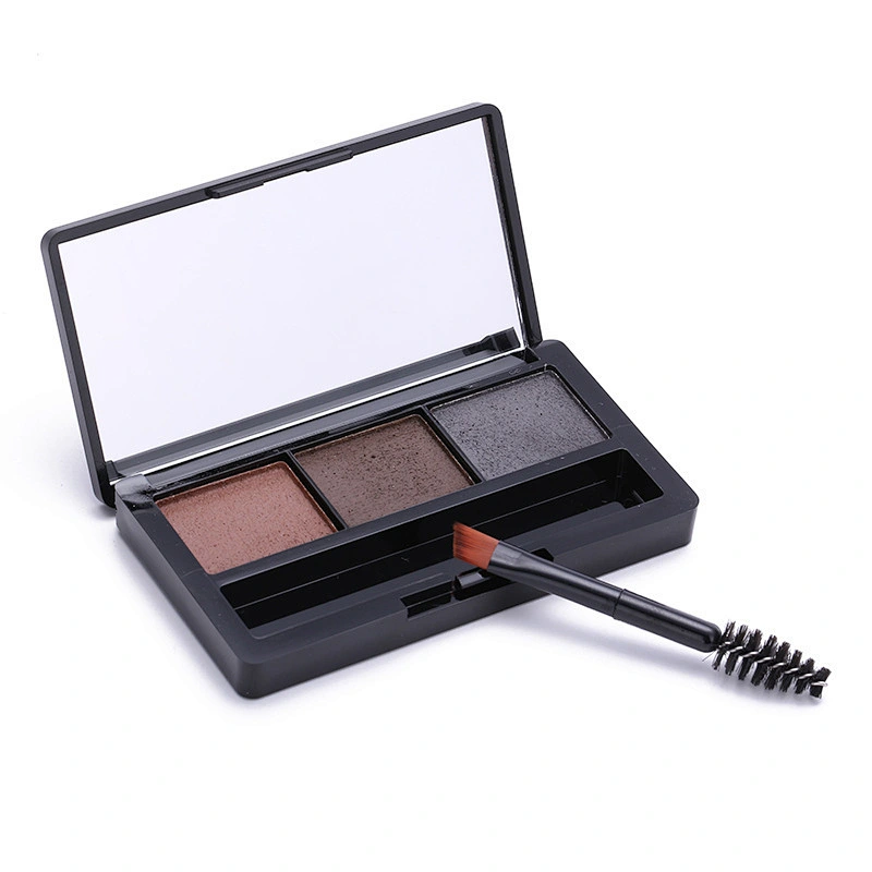 Three Color Wholesale Long-Lasting Brow Powder for Eye Makeup Private Label Waterproof Single Eyebrow