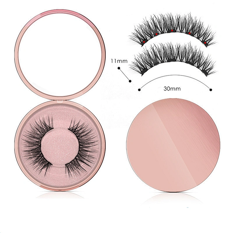 Factory Wholesale Magnetic Eyelashes And Eyeliner Kit Luxury Grade 3D Lashes Mink False Eyelashes Private Label False Eyelashes