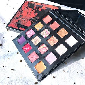 Customized private label high pigmented eye shadow Wholesale make your own eyeshadow palette 16 Colors DIY Eyeshadow Palette