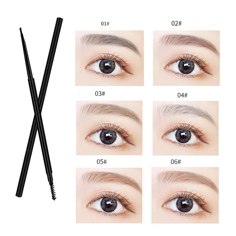 Custom Label Eyebrow Pencils Slim Waterproof Private Label Eyebrow Pencil