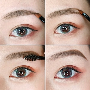 Eye use long last waterproof minerals natural eyebrow powder private label