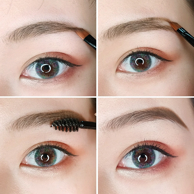 Eye use long last waterproof minerals natural eyebrow powder private label