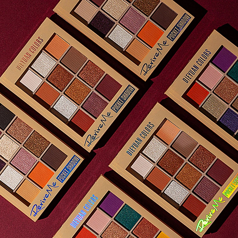 High Quality Private Label 12 Color Custom Eyeshadow Palette Eye Shadow Makeup