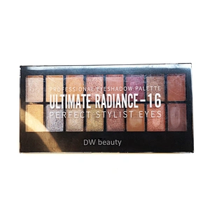 Make Up Eye Shadow Cosmetics Custom Glitter 16 Colors Eye Shadow Palette