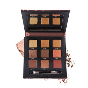 9 color Eye Shadow 3d Marble Design High Pigment Private Label Custom Logo Eyeshadow Palette