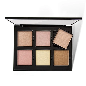 Cosmetics Makeup Wholesale High Pigment Matte 6 pan empty eyeshadow palette cardboard