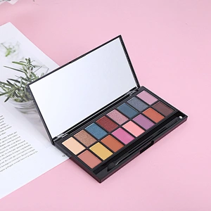 Customized private label high pigmented eye shadow Wholesale make your own eyeshadow palette 16 Colors DIY Eyeshadow Palette