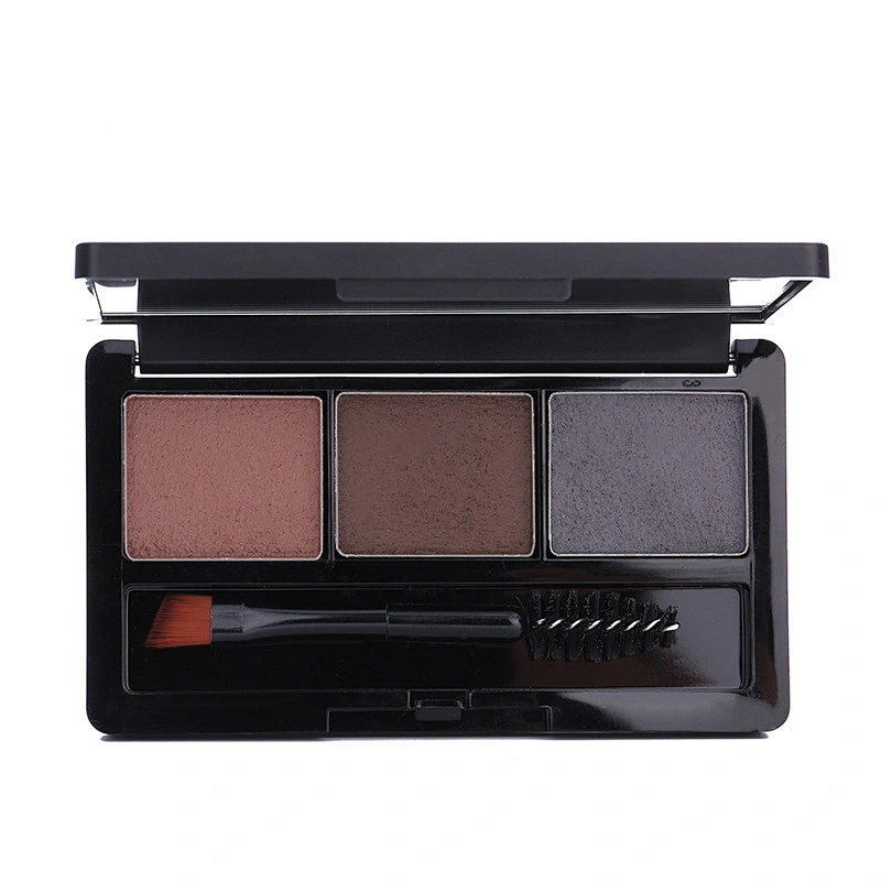 Three Color Wholesale Long-Lasting Brow Powder for Eye Makeup Private Label Waterproof Single Eyebrow