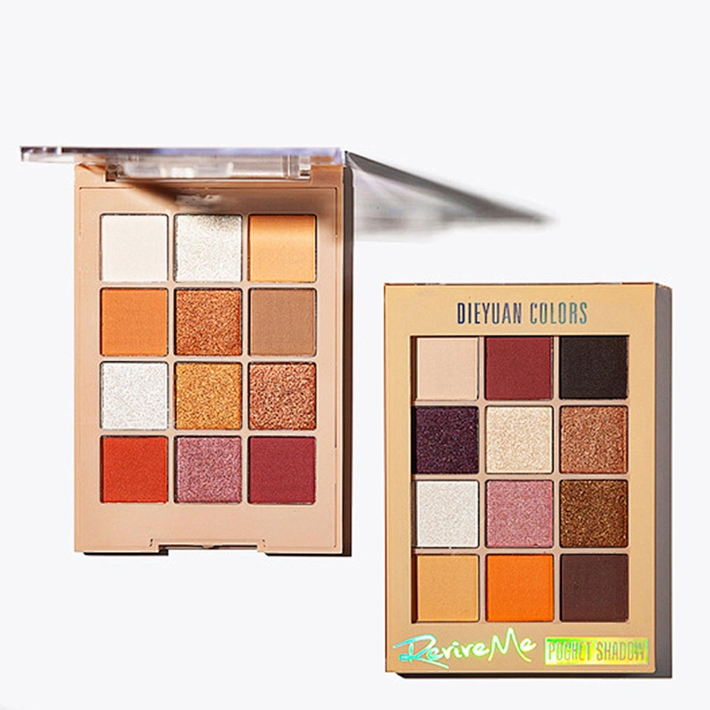 High Quality Private Label 12 Color Custom Eyeshadow Palette Eye Shadow Makeup