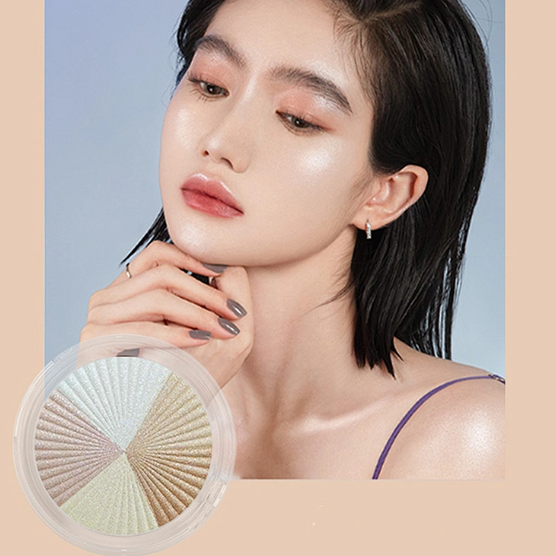 High Quality 3D Eyeshadow Portable Wholesale Makeup 12 Color Makeup Round Eye Shadow Palette