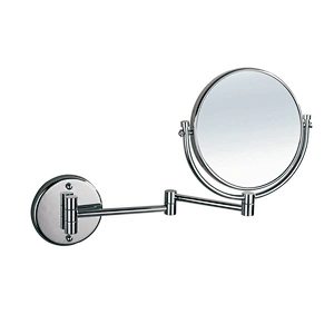 Wall Mounted Makeup Mirror 10x Magnification TwoSided Swivel Extendable Bathroom Custom Mirror