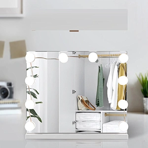 China Professional USB Vanity Bulb Led Makeup Desk with Mirror