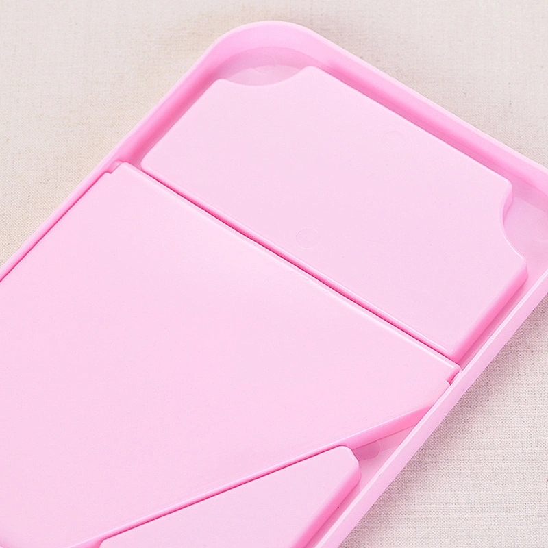Custom 2021 New Design Fshion Tool Candy Color Foldable Deskup Make up Cosmetic Mirror