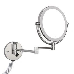 Widely Used 5 Times Magnification Led Makeup Mirror Fill Light Wall-mounted Beauty Mirroring Light Set