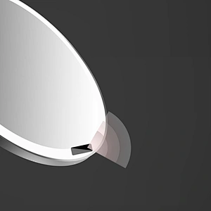 Durable Using Led Desktop Smart Sensor Fill Light Makeup Mirror with Lamp 8.5 Inch Usb Rechargeable Desktop Makeup Mirror