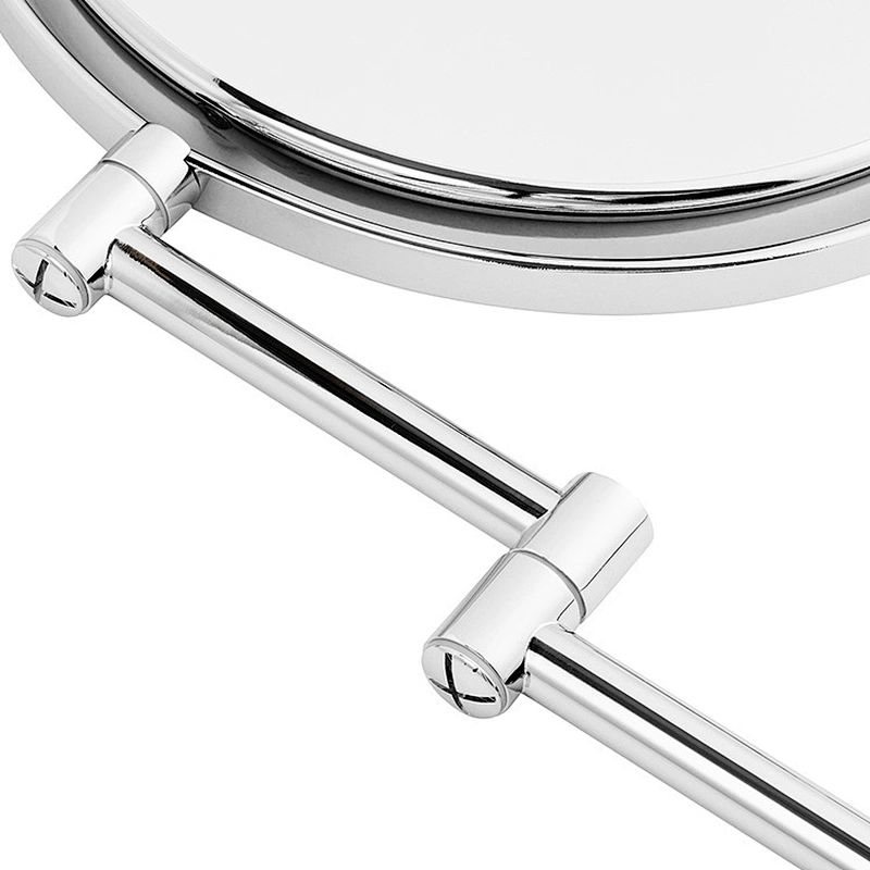 Wall Mounted Makeup Mirror 10x Magnification TwoSided Swivel Extendable Bathroom Custom Mirror