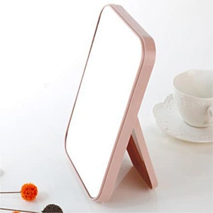 2021 Hot sale Cute Fashion Tools Square Mirror Best Choice For Students Makeup Mirror Cosmetic Mirror With Holder