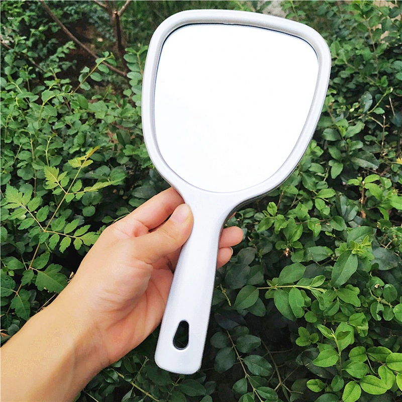 Custom Hot Sale Mini Handheld Mekeup Mirror Different Color Optional Vanity Mirror More Relaxable Dentle Mirror