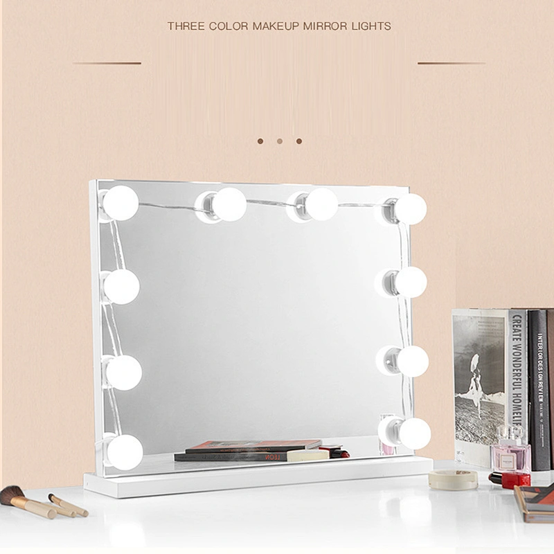 China Professional USB Vanity Bulb Led Makeup Desk with Mirror