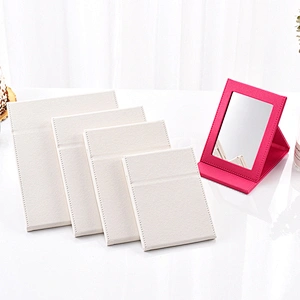 Custom Classic Design Square Makeup Mirror Square Mirror With Holder Even Can Be The Dental Mirror