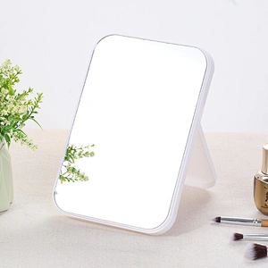 Custom 2021 New Design Fshion Tool Candy Color Foldable Deskup Make up Cosmetic Mirror
